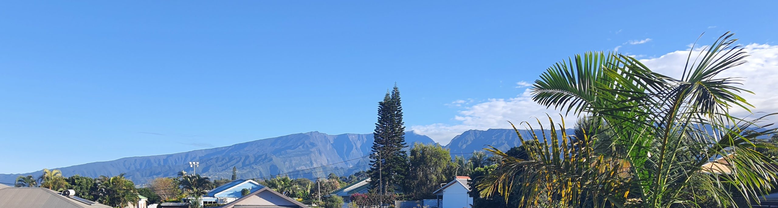 Maison de vacances à La Réunion avec vue sur la montagne